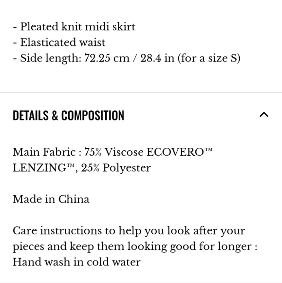 Sezane Rosas Skirt - Picture 4 of 4